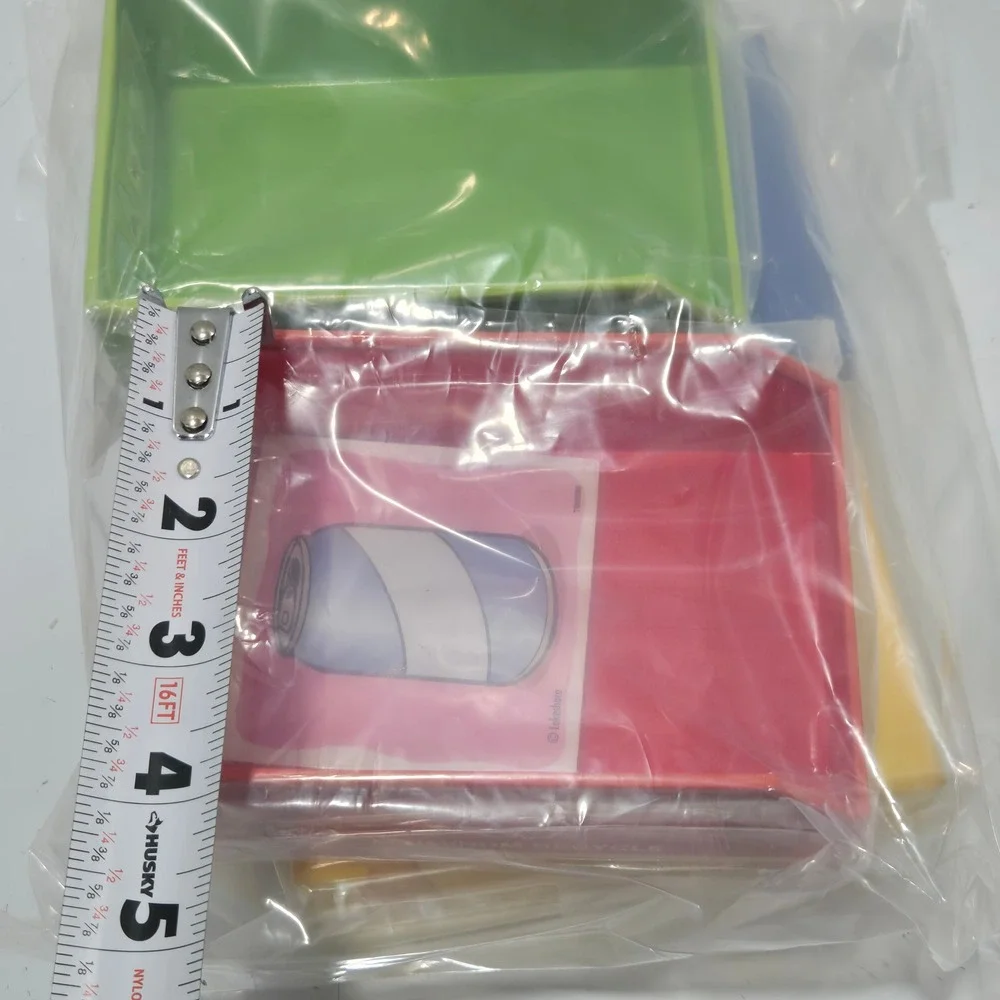 Learning Recycle Sorter Bins Set of 4 Plastic Educational Sorting Toy